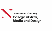 Northeastern University / College of Arts, Media & Design Logo